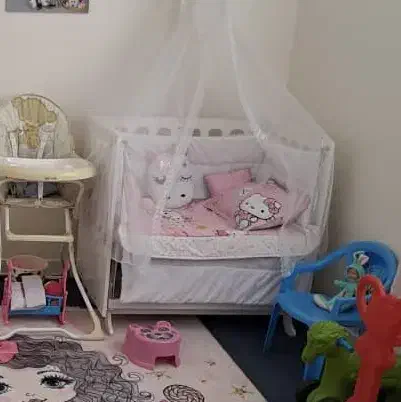 تختخواب بچه کنار مادر|تخت و سرویس خواب|شهریار, دهشاد بالا|دیوار