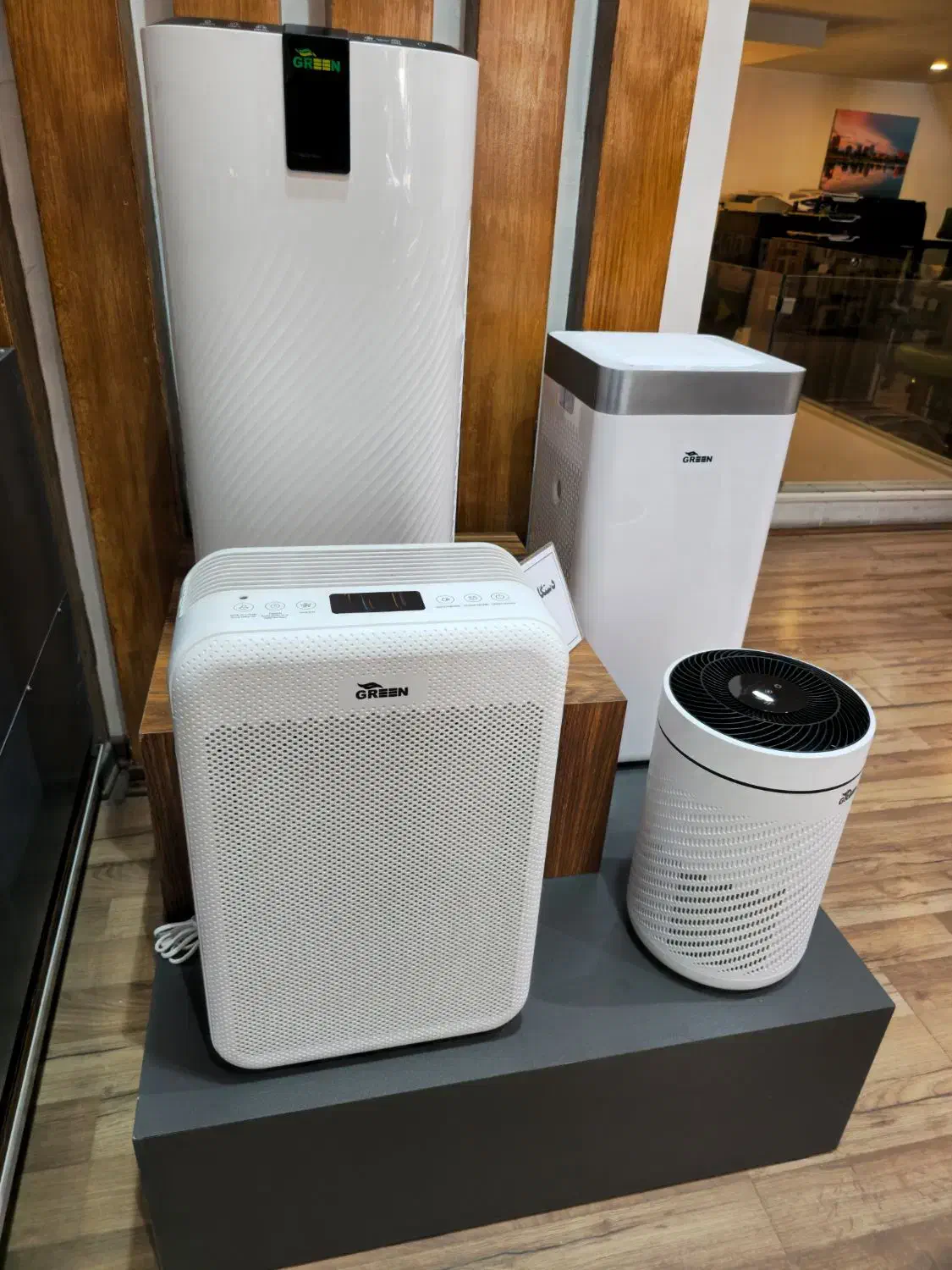 تصفیه هوای گرین|پنکه و تصفیهکنندهٔ هوا|تهران, بهار|دیوار