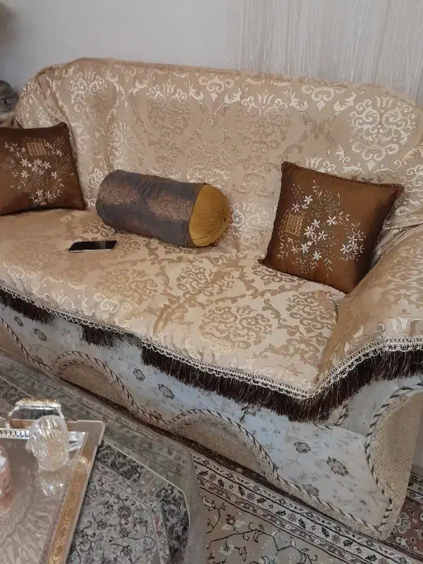 مبلمان ۷ نفره راحتی|مبلمان خانگی و میز عسلی|بجنورد, |دیوار