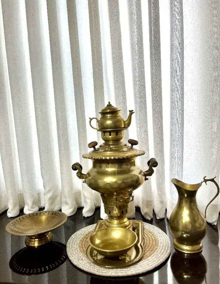 ظروف و دکوری مسی|صنایع دستی و سایر لوازم تزئینی|صومعهسرا, |دیوار