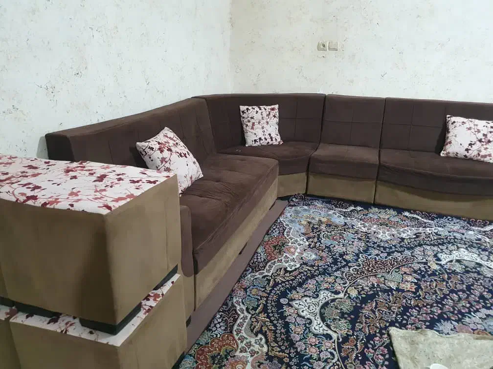 مبلمان هفت نفره و چهار باف|مبلمان خانگی و میز عسلی|اهواز, نبوت|دیوار