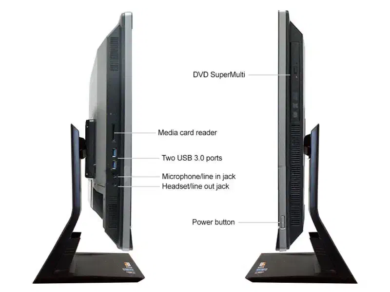 کامپیوتر صندوق فروشگاهی hp G1 800 ال این وان|رایانه رومیزی|کرج, گلشهر|دیوار