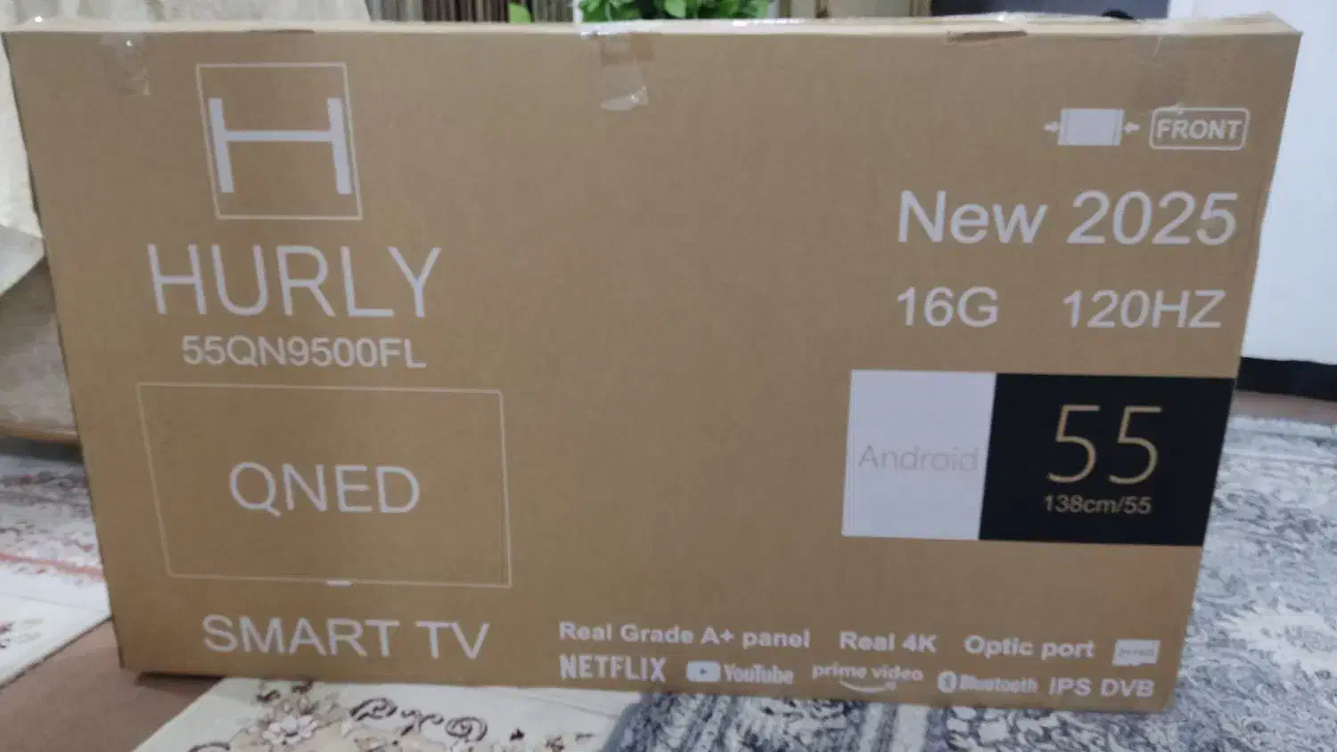 تلویزیون ۵۵ اینچ|تلویزیون و پروژکتور|بندر ماهشهر, |دیوار