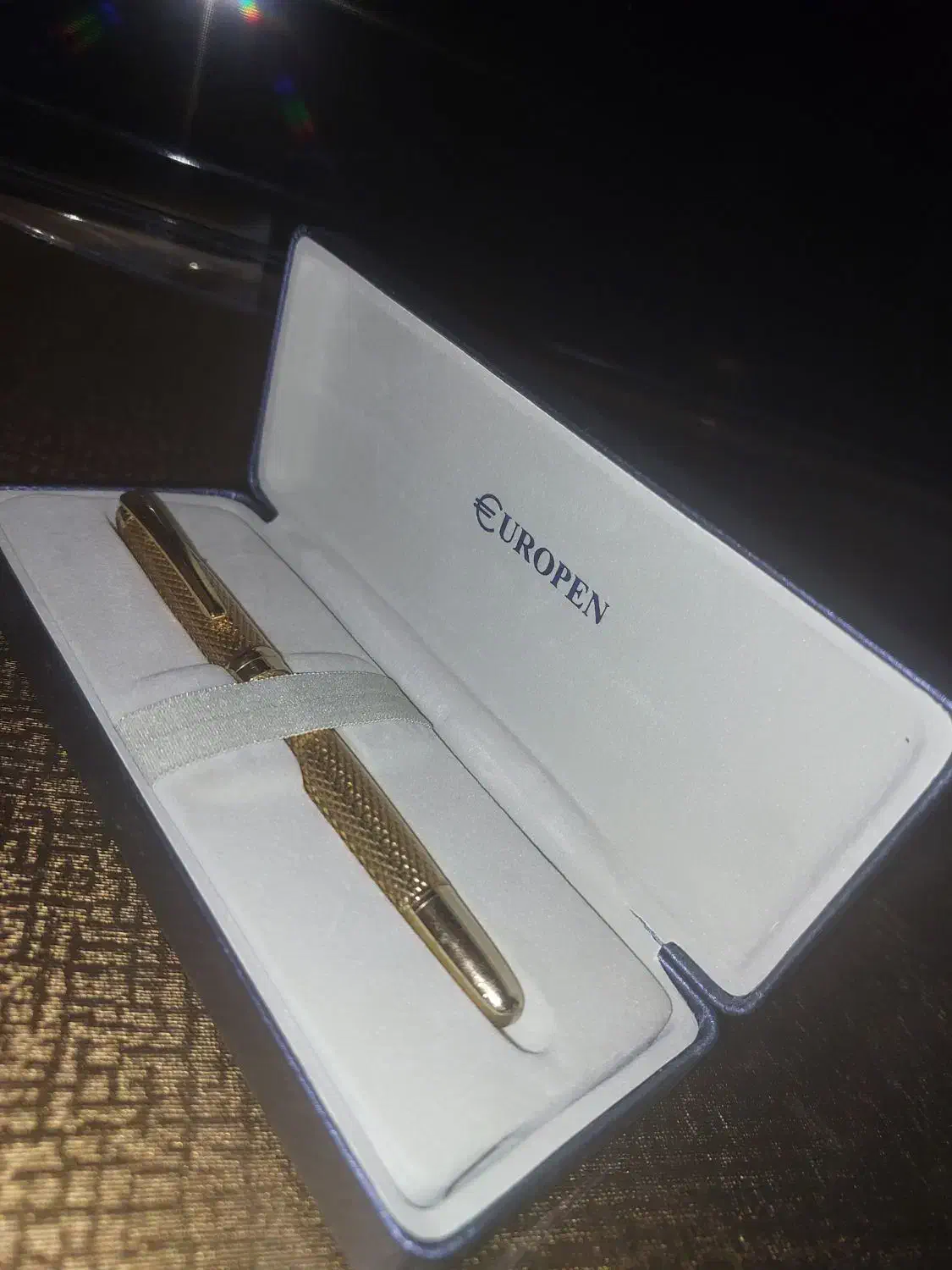 خودنویس یوروپن طلایی رنگ آکبند|لوازم التحریر|کرمانشاه, |دیوار