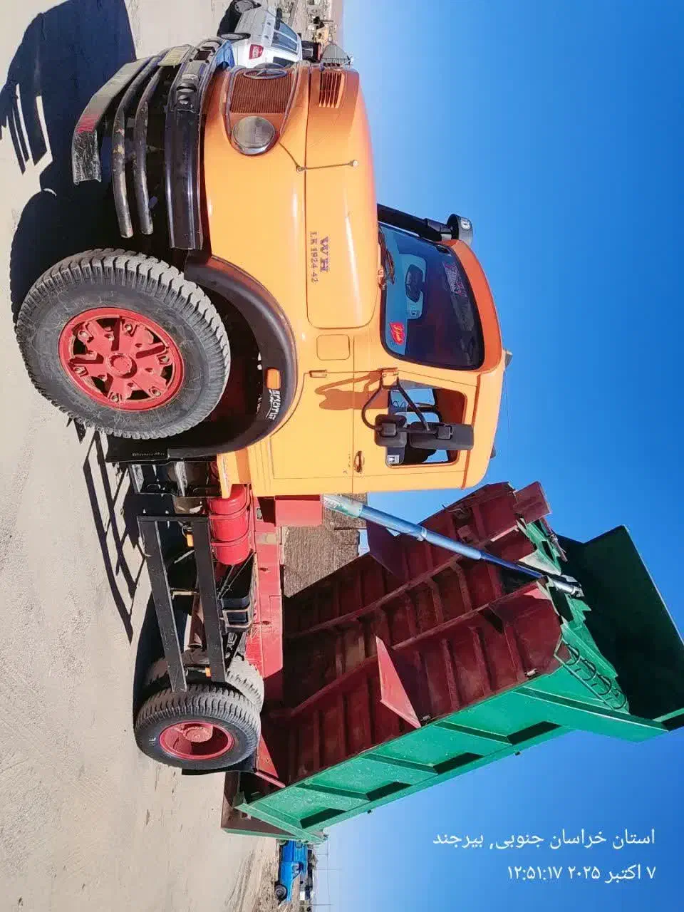 کمپرسی تک مدل۱۴۰۱|خودرو سنگین|بیرجند, |دیوار