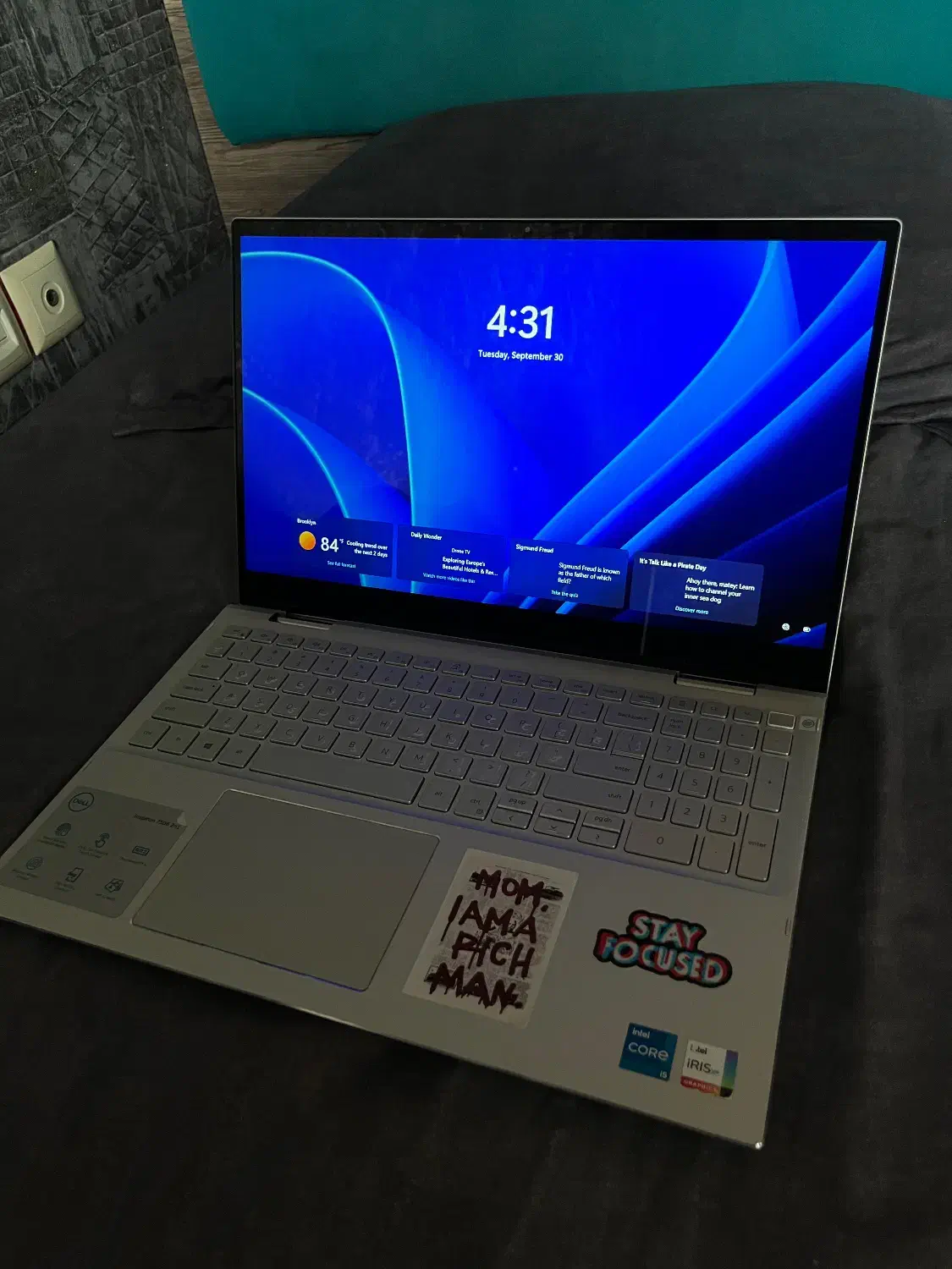 لپ تاپ dell inspiron 7506 2n1|رایانه همراه|ارومیه, |دیوار
