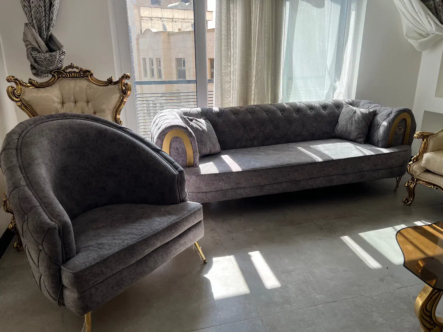 مبل راحتی|مبلمان خانگی و میز عسلی|شیراز, ابیوردی|دیوار