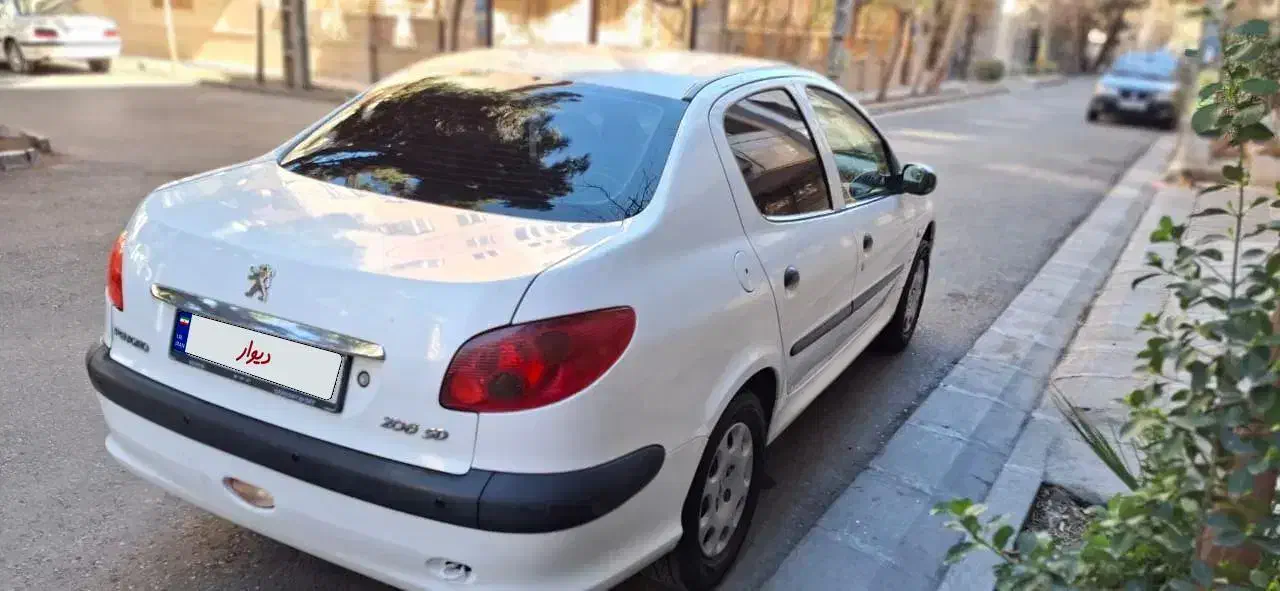 ۲۰۶ sd v20 مدل ۹۰|خودرو سواری و وانت|کرج, گلشهر|دیوار