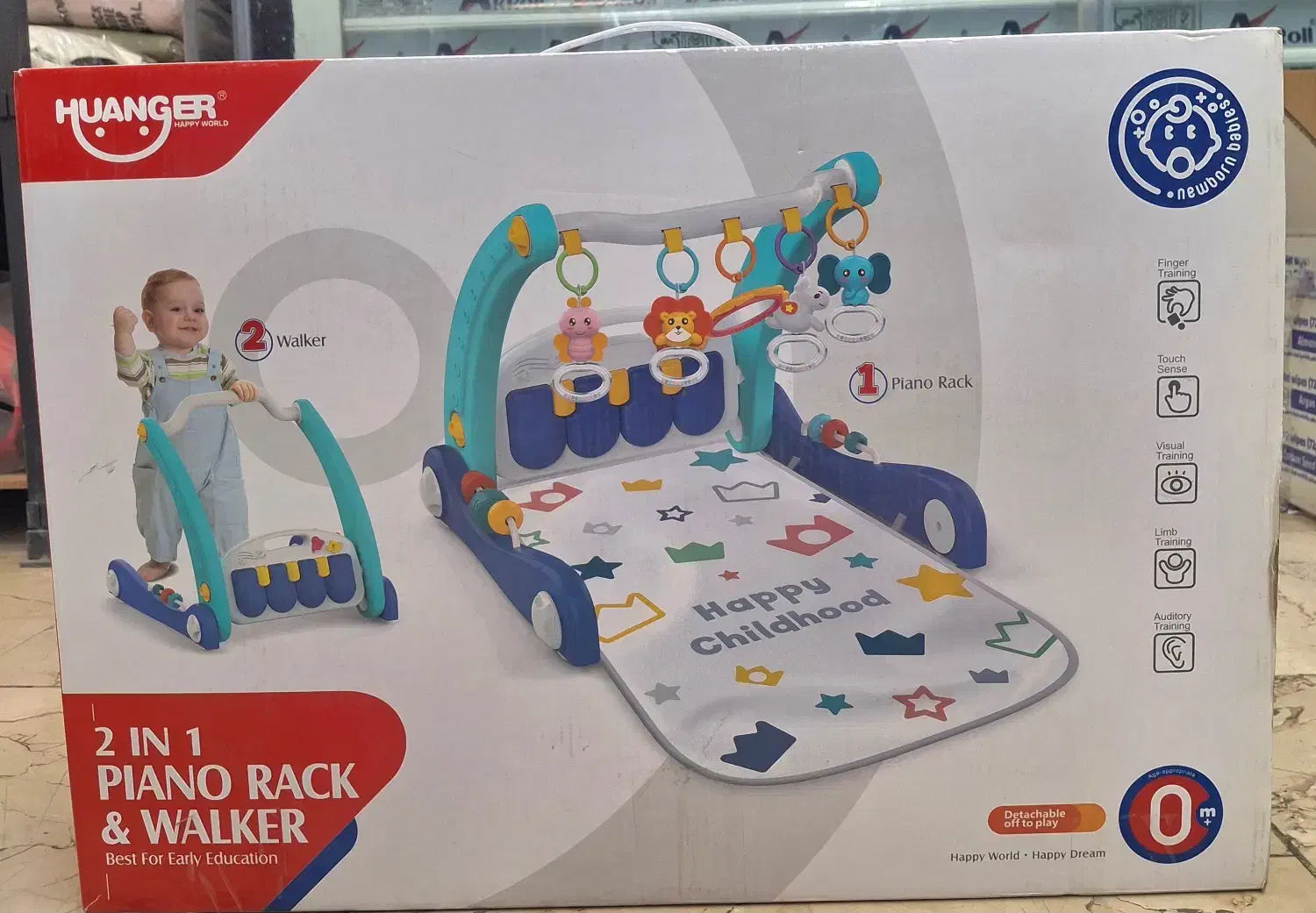 واکر و تشک بازی دوکاره هانگر|اسباب‌‌بازی|تهران, وحیدیه|دیوار