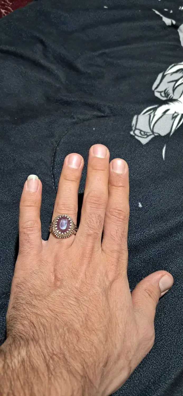 انگشتر یاقوت سرخ معدنی|جواهرات|همدان, |دیوار