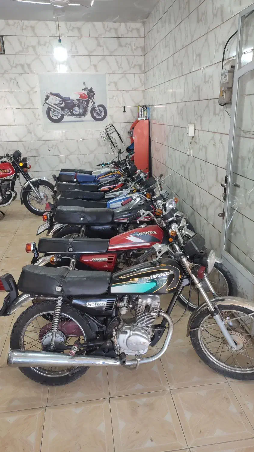 حراج موتور مزایده ۱۲۵|موتورسیکلت|شهرکرد, |دیوار