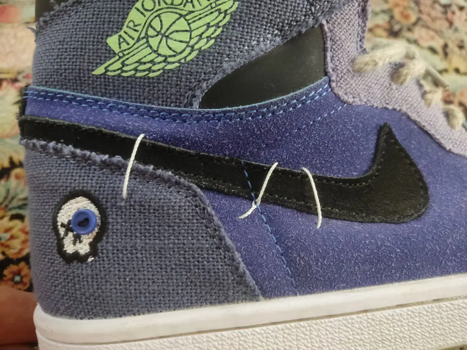 کتونی جردن۱ ساقدار vodo اورجینال|کیف، کفش، کمربند|پرند, فاز ۴|دیوار