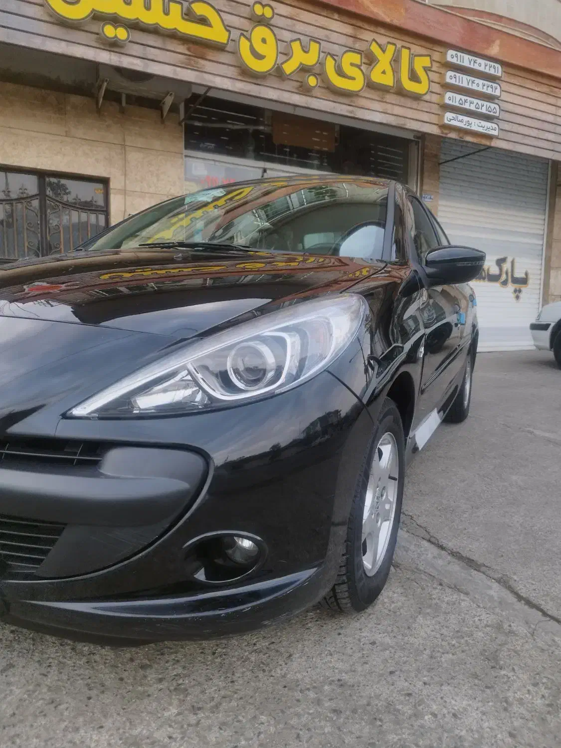 207 پانا مدل 1402 مشکی آبنوس درحد خشک فوری|خودرو سواری و وانت|خرمآباد (تنکابن), |دیوار