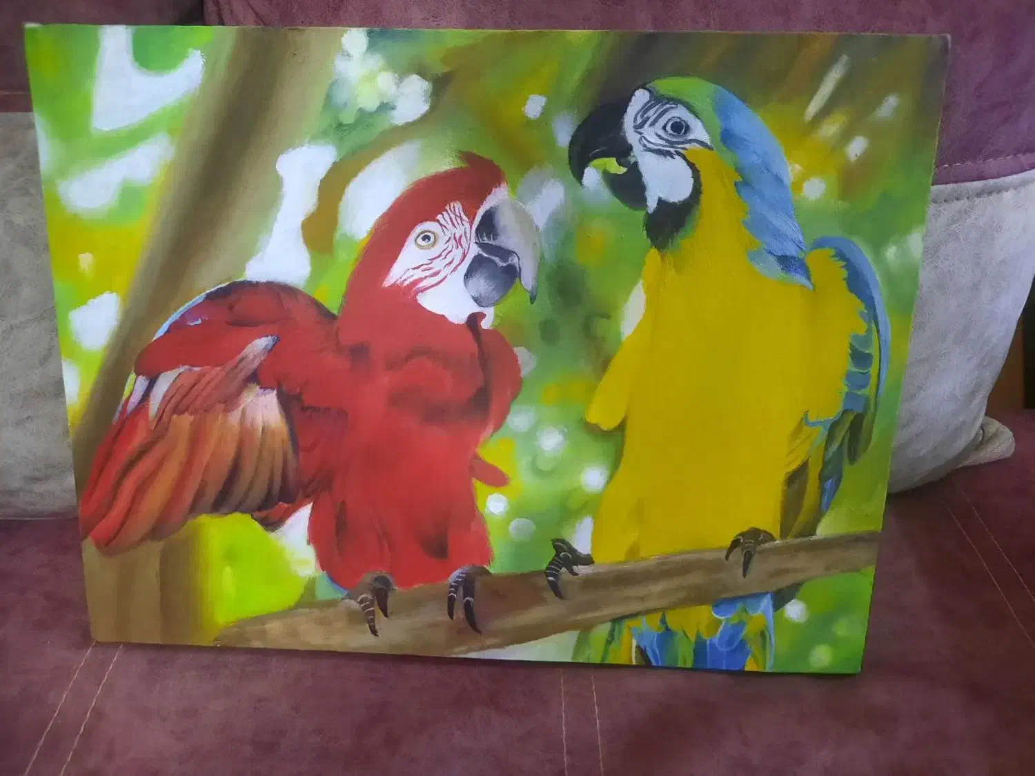 تابلو نقاشی زنگ و روغن|تابلو، نقاشی، عکس|اصفهان, خانه اصفهان|دیوار