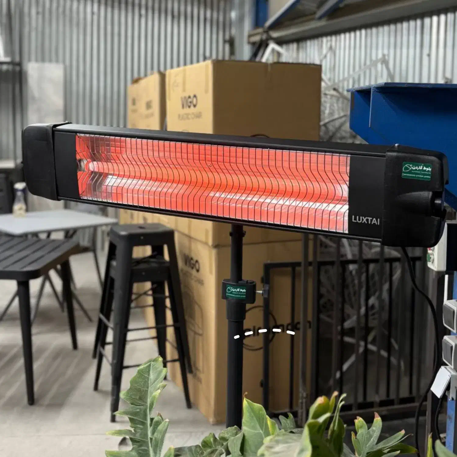 هیتر بخاری برقی کافه فضای باز|بخاری، هیتر، شومینه|خمینی‌شهر, |دیوار