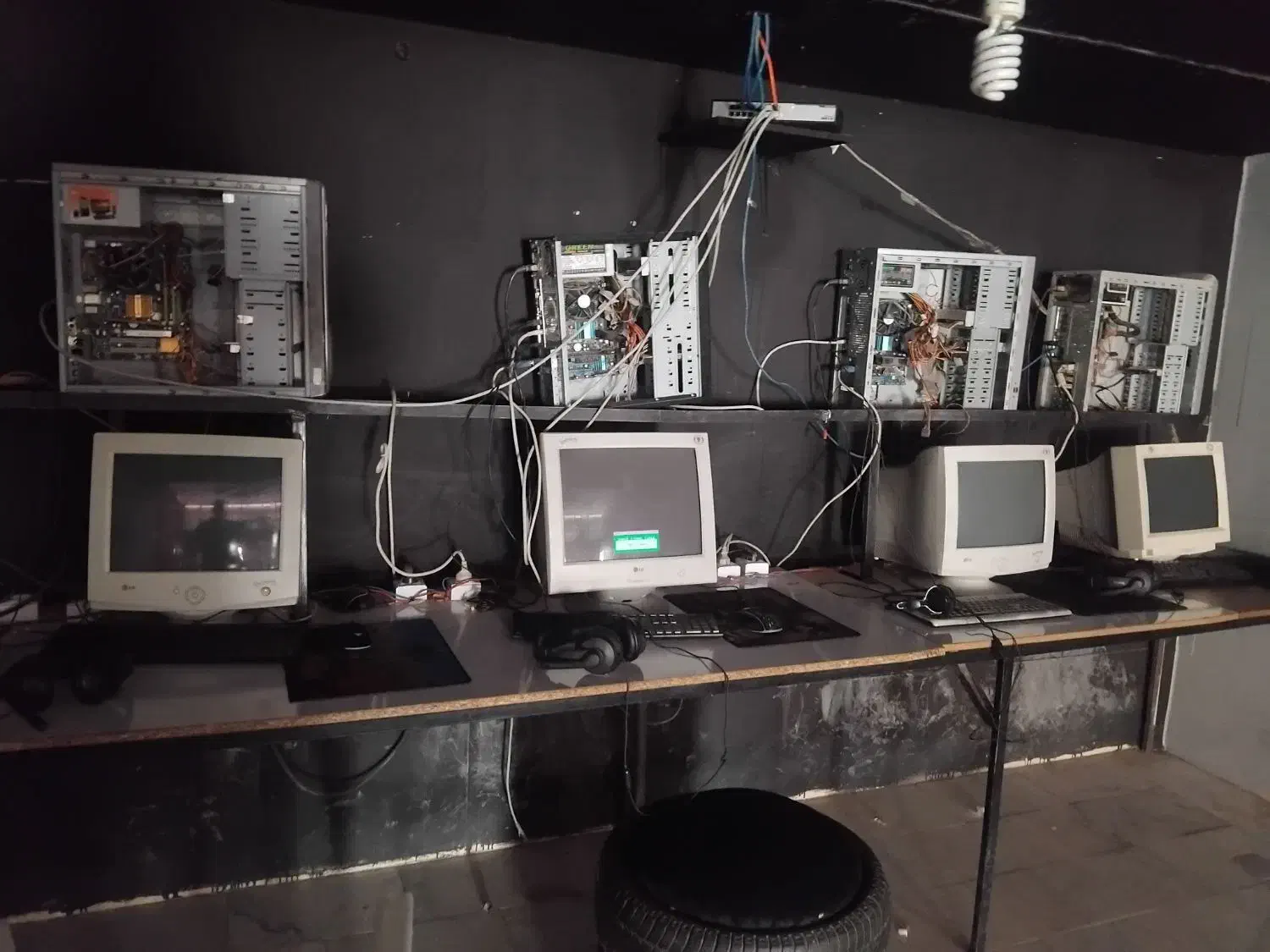 سیستم کامپیوتر کانتر گیم نت|رایانه رومیزی|اسفراین, |دیوار