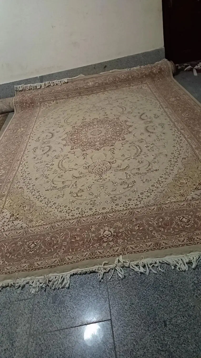 فرش کرم رنگ|فرش|فولادشهر, مسکن مهر فولادشهر|دیوار