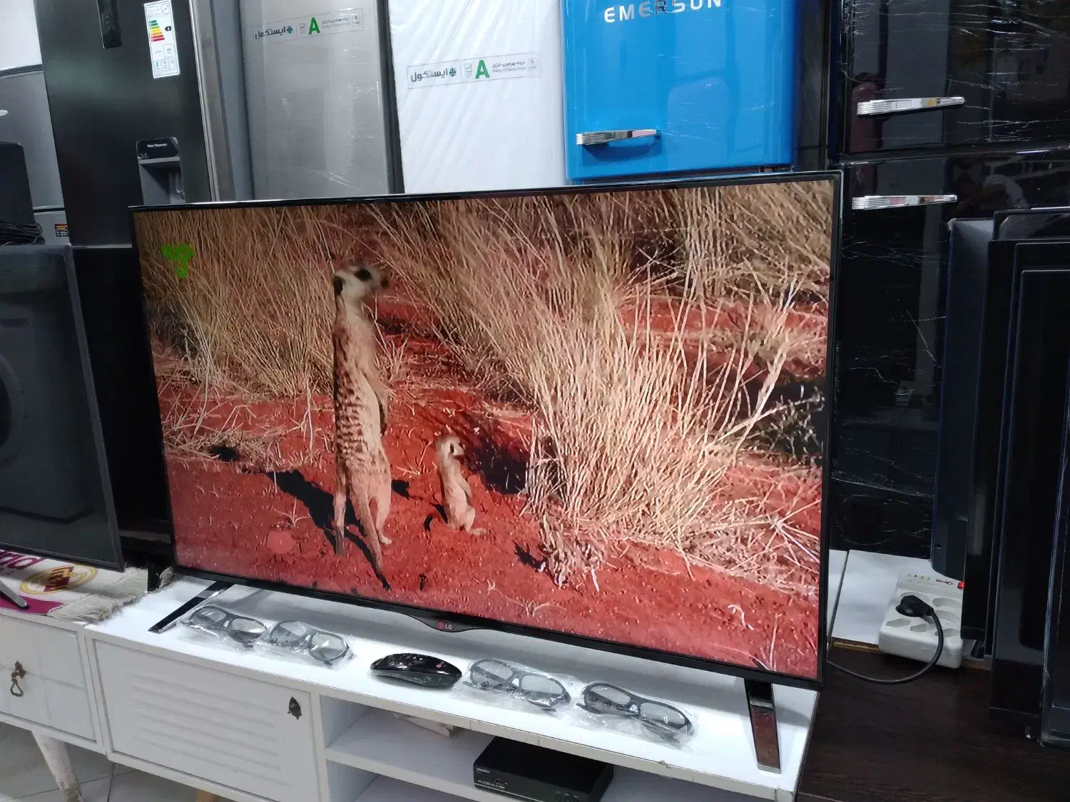 ال ای دی ۴۹ اینچ الجی اسمارت اندروید 4k سه بعدی|تلویزیون و پروژکتور|پرند, فاز ۲|دیوار