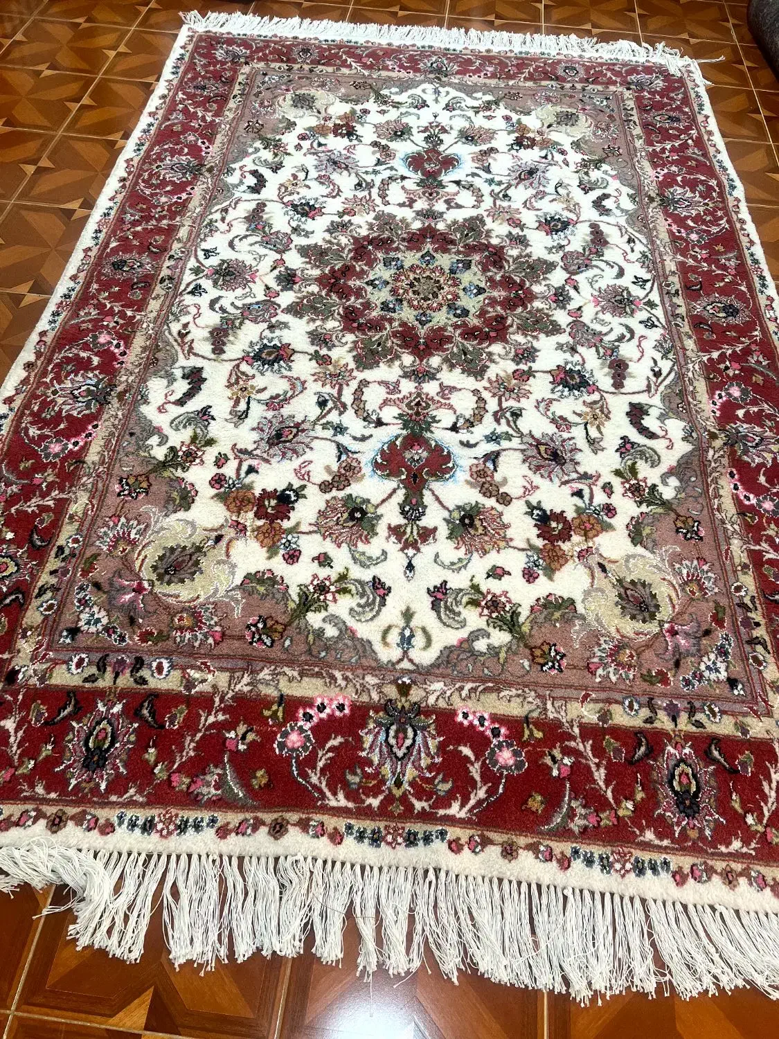 جفت فرش دستباف کاشمر|فرش|ارومیه, |دیوار