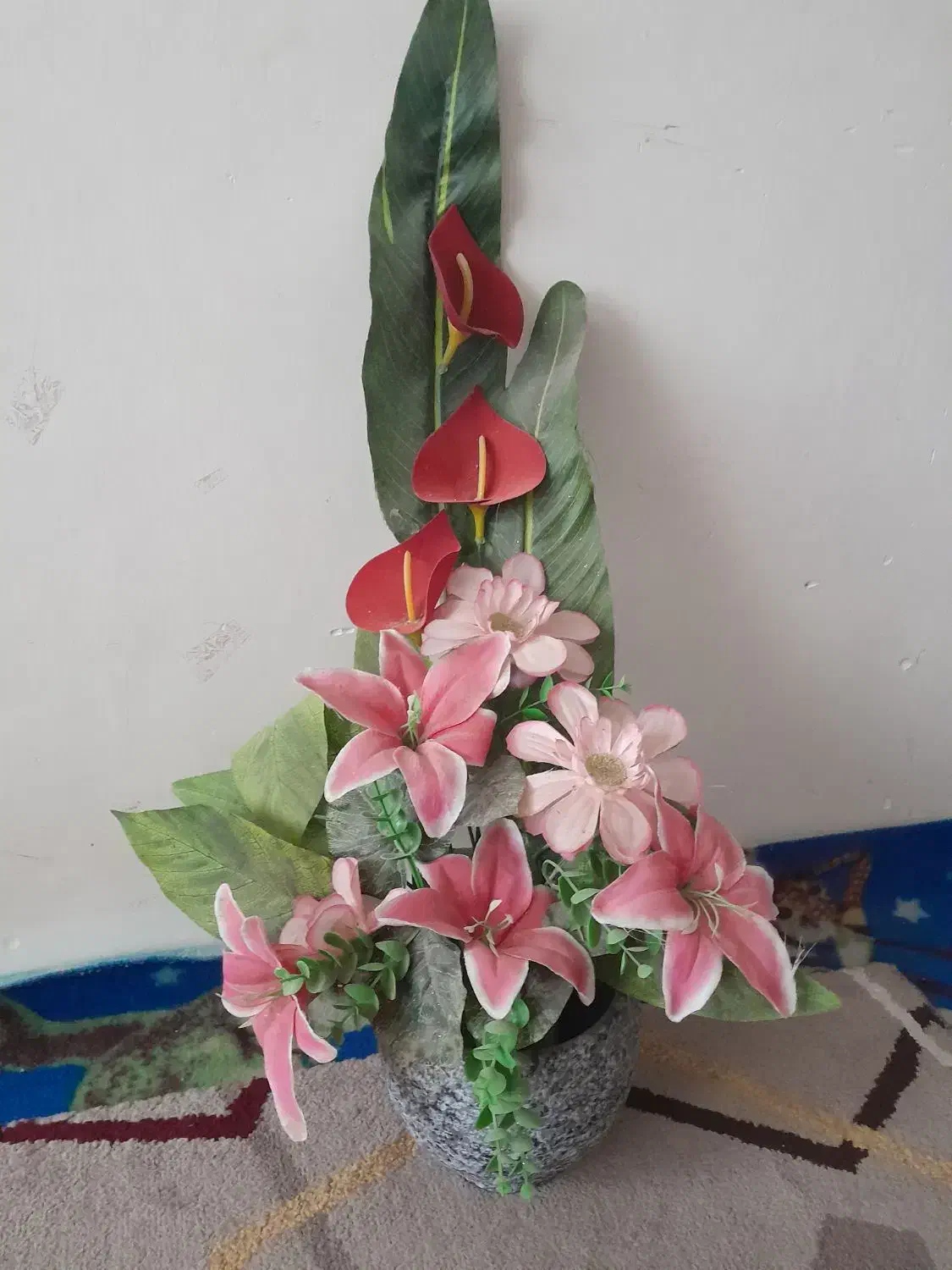 گل مصنوعی|گل مصنوعی|شیروان (خراسان), |دیوار