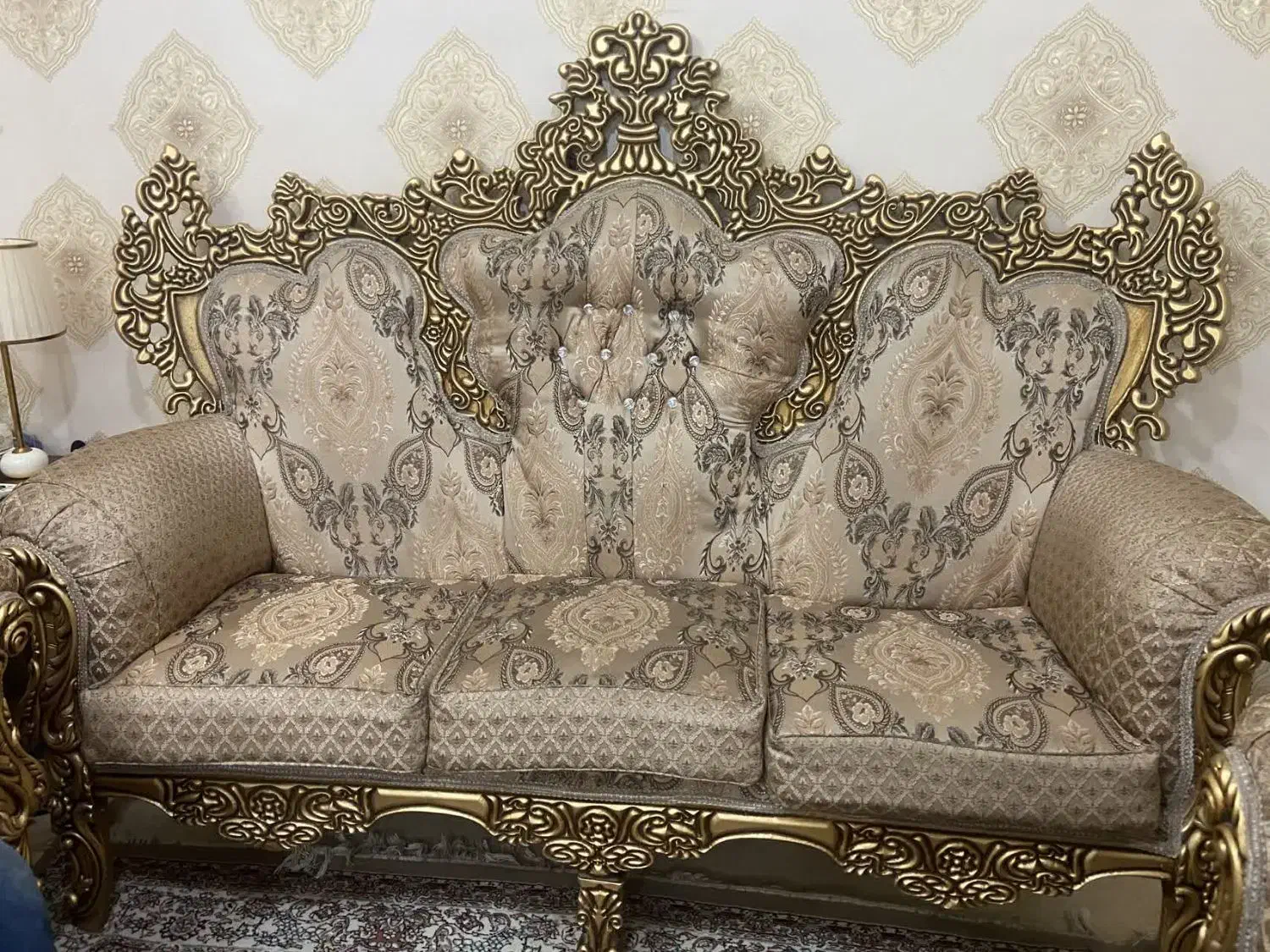 مبل سلطنتی|مبلمان خانگی و میز عسلی|زرندیه, |دیوار