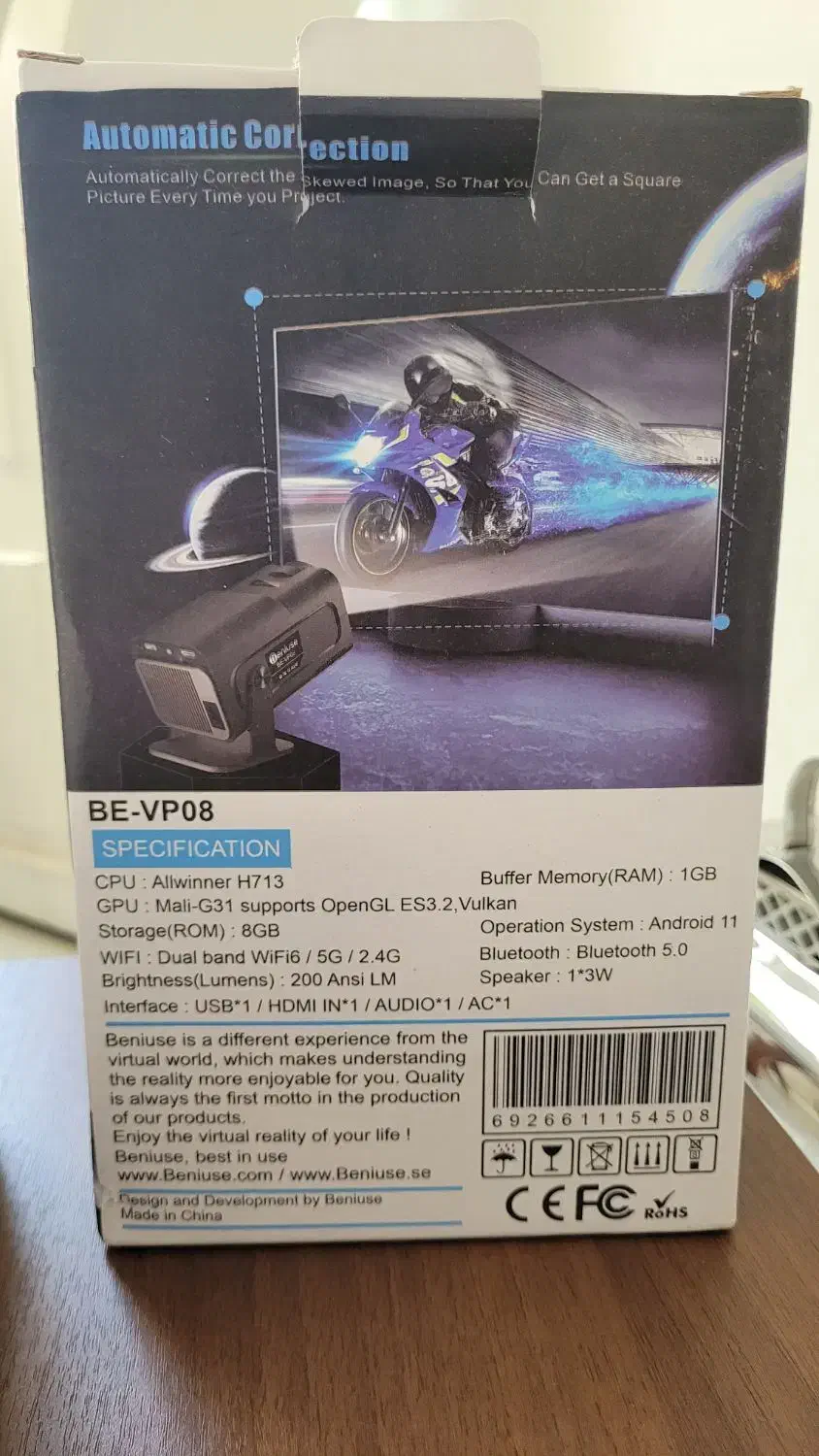 ویدئوپروژکتور بنیوس vp08|تلویزیون و پروژکتور|بابلسر, |دیوار