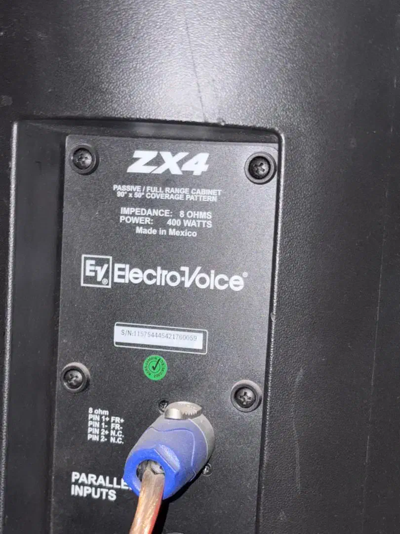 باندهیئت پسیو zx4 ev الکترو ویس electro voice|سیستم صوتی خانگی|تهران, شیخ هادی|دیوار