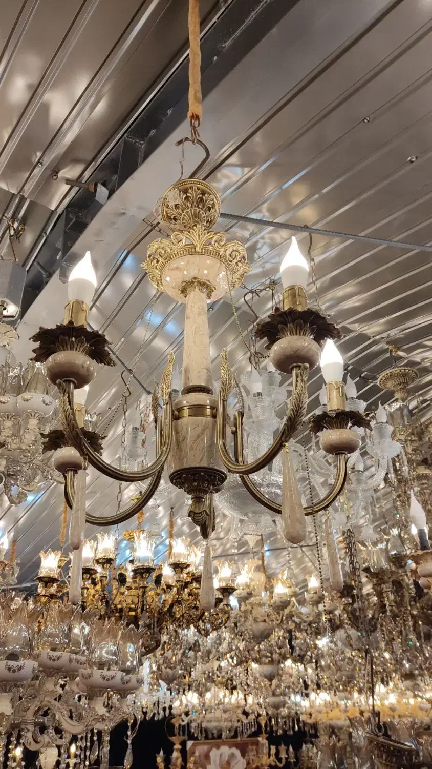 لوستر سقفی|لوستر و چراغ آویز|برخوار, |دیوار