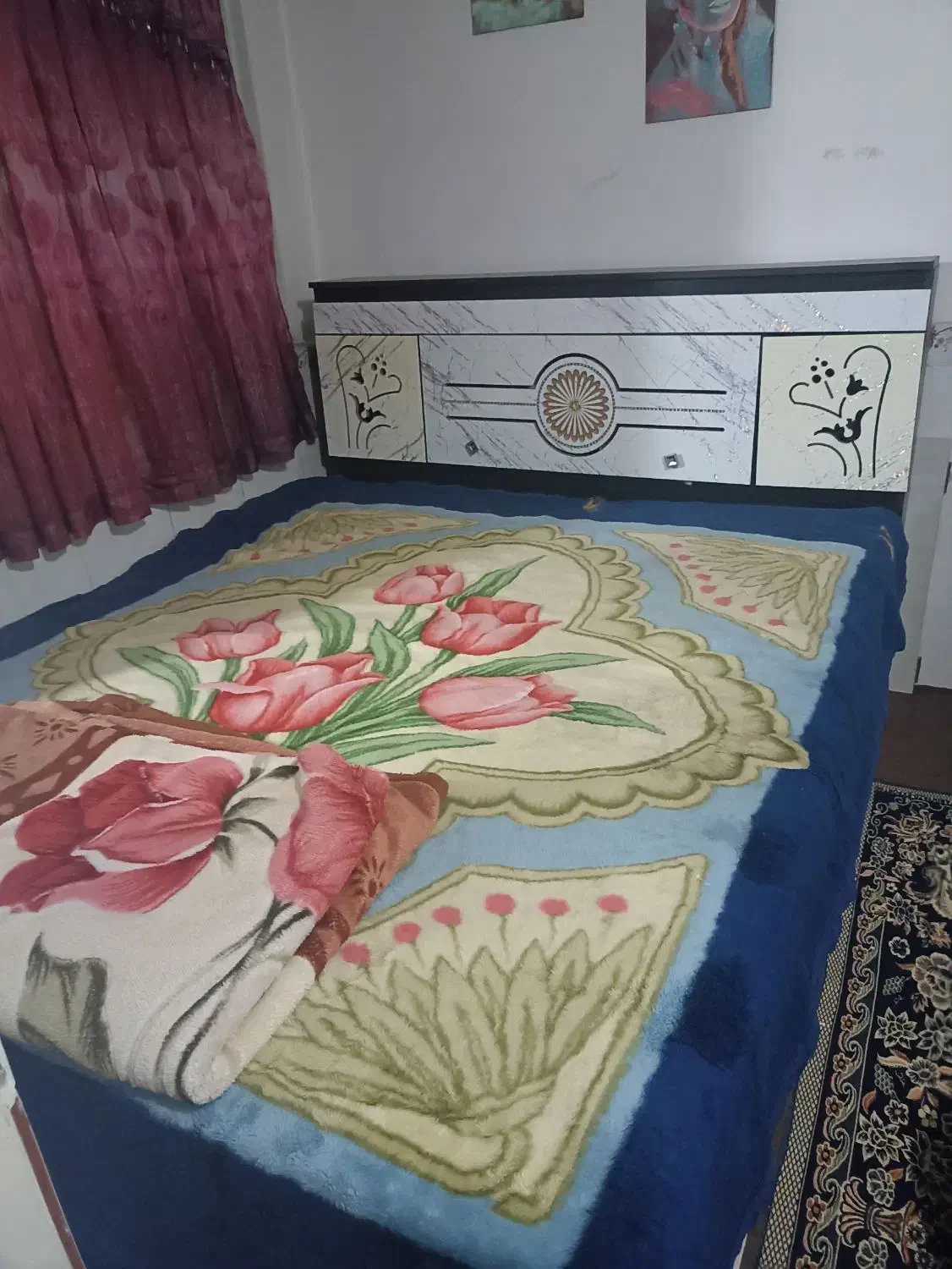 تخت درهد نو|تشک تختخواب|بهارستان, |دیوار