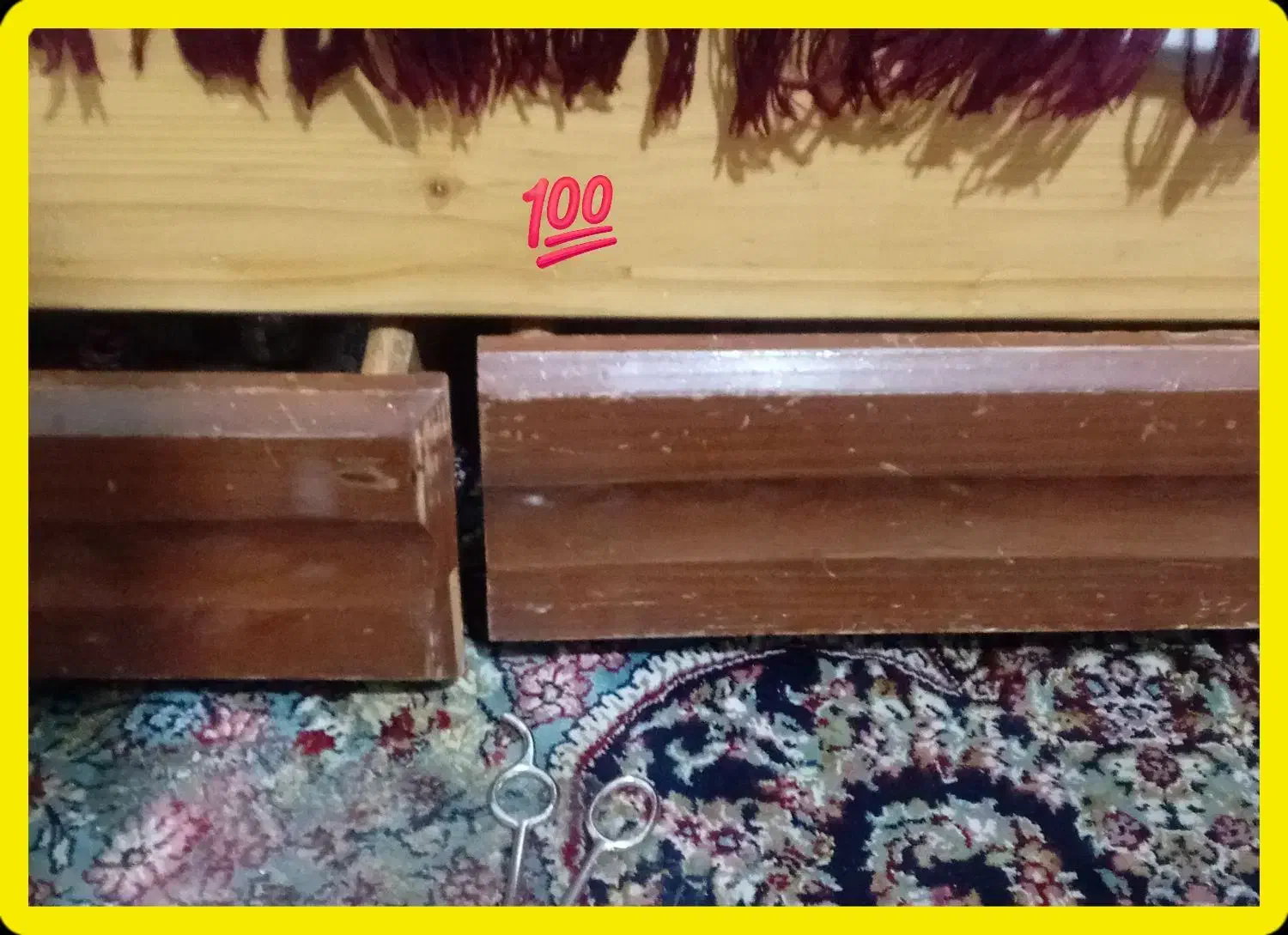 تخت خواب  سالم *تمیز.|تخت و سرویس خواب|پردیس, فاز ۱۱|دیوار