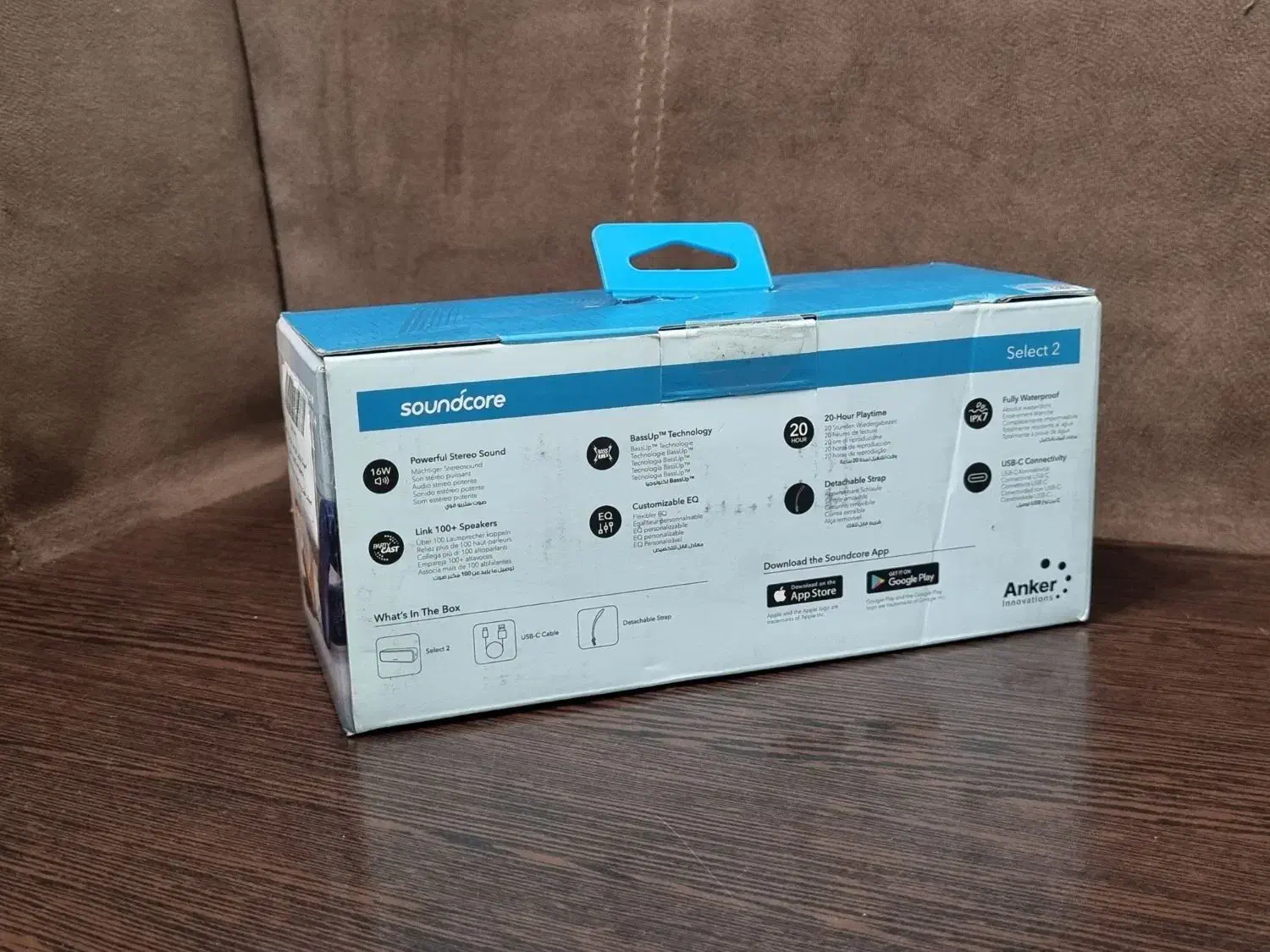 اسپیکر بلوتوثی قابل حمل انکر select 2|پخش‌کننده همراه|ری, دولت‌آباد|دیوار