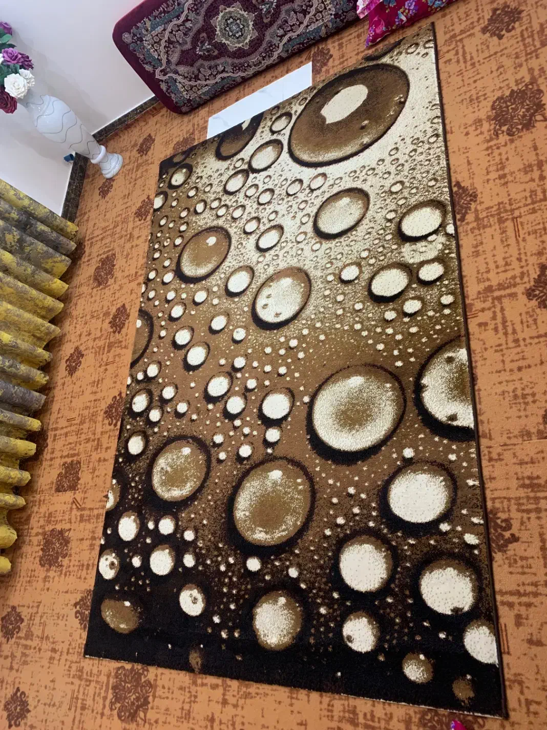 گلیم فرش ۱/۵در۲/۵|گلیم، جاجیم، گبه|قائمشهر, |دیوار