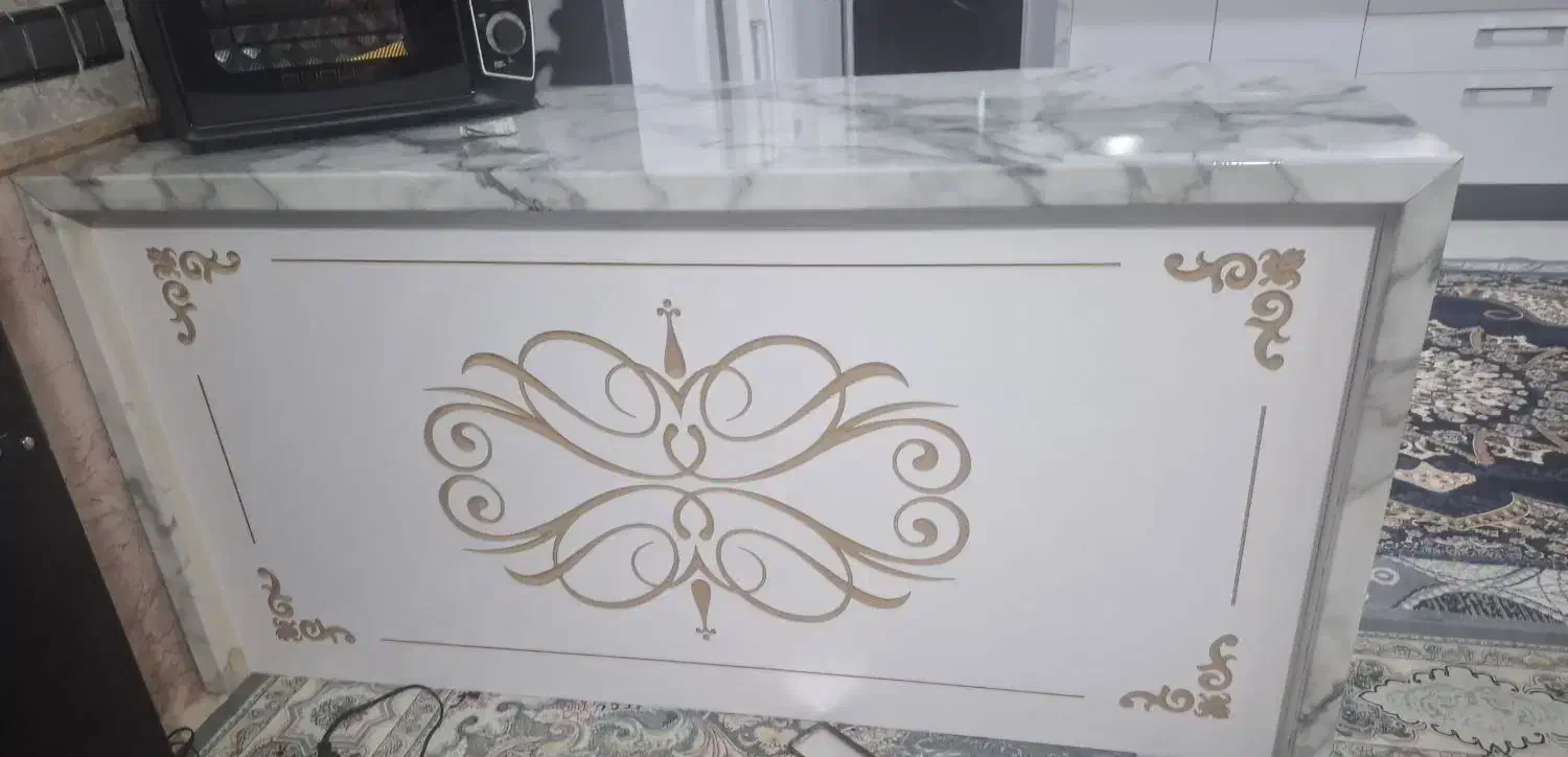 میز جزیزه ام دی اف|بوفه، ویترین، کنسول|مشهد, اروند|دیوار