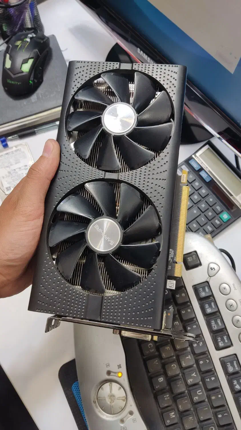 کارت گرافیک sappayer 8g ddr5 256bit|قطعات و لوازم جانبی رایانه|قزوین, |دیوار