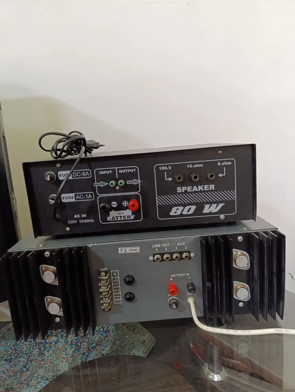 پک کامل سیستم صوتی امپلی فایر باند میکروفن|سیستم صوتی خانگی|کرمانشاه, |دیوار