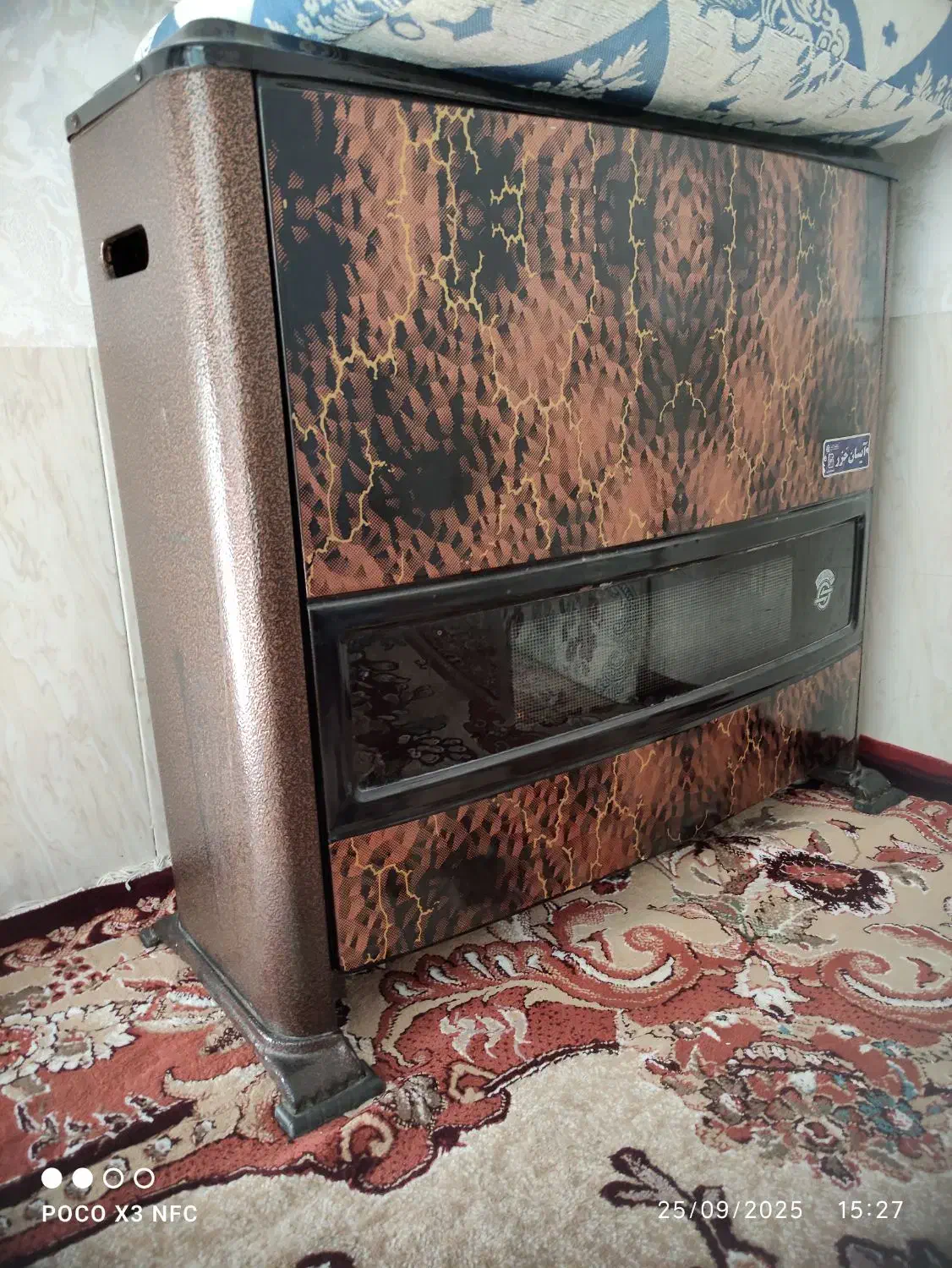 بخاری گازی کاملا سالم|بخاری، هیتر، شومینه|صوفیان, |دیوار