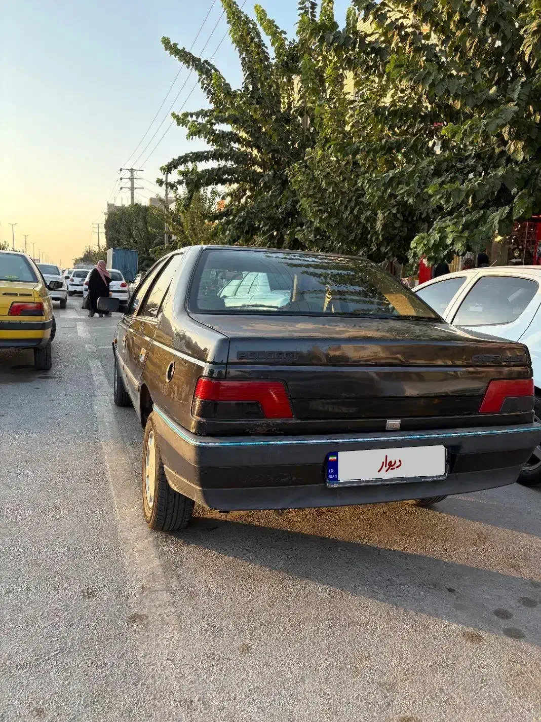 پژو 405 دوگانه شرکت مدل 91|خودرو سواری و وانت|آبیک, |دیوار
