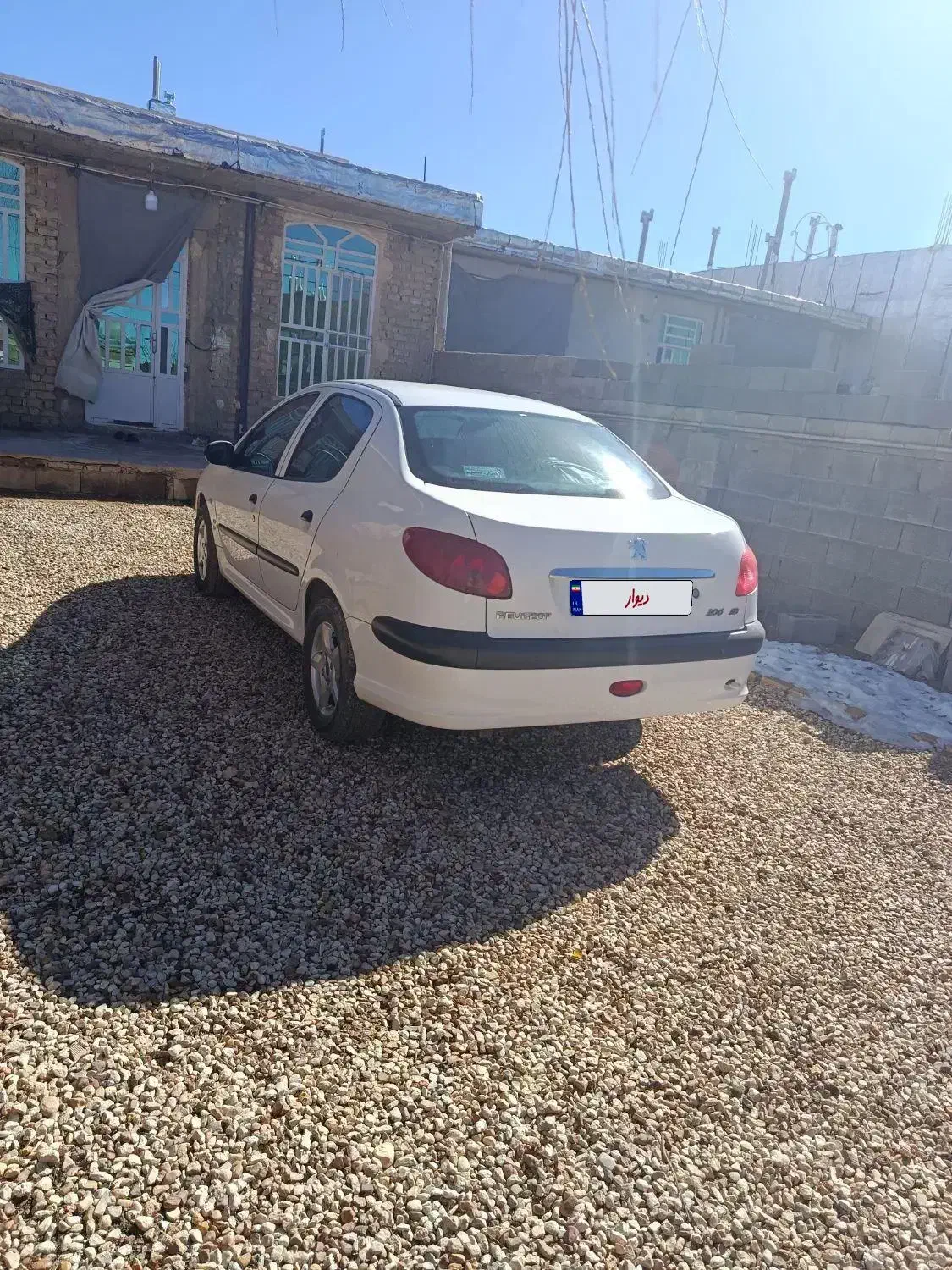206sd مدل 96 تمیز|خودرو سواری و وانت|شیراز, دوکوهک|دیوار
