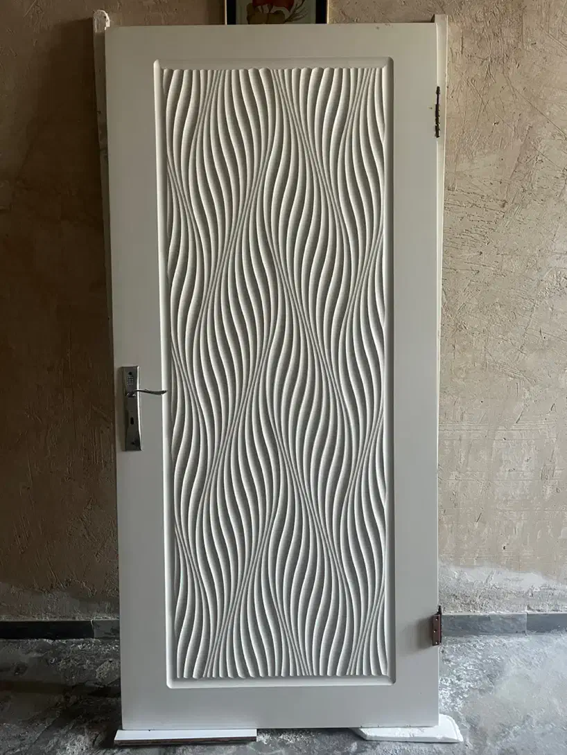 درب اتاق چارچوب دار دستگیره و کلید کامل درحد نو|مصالح و تجهیزات ساختمان|پارس‌آباد, |دیوار