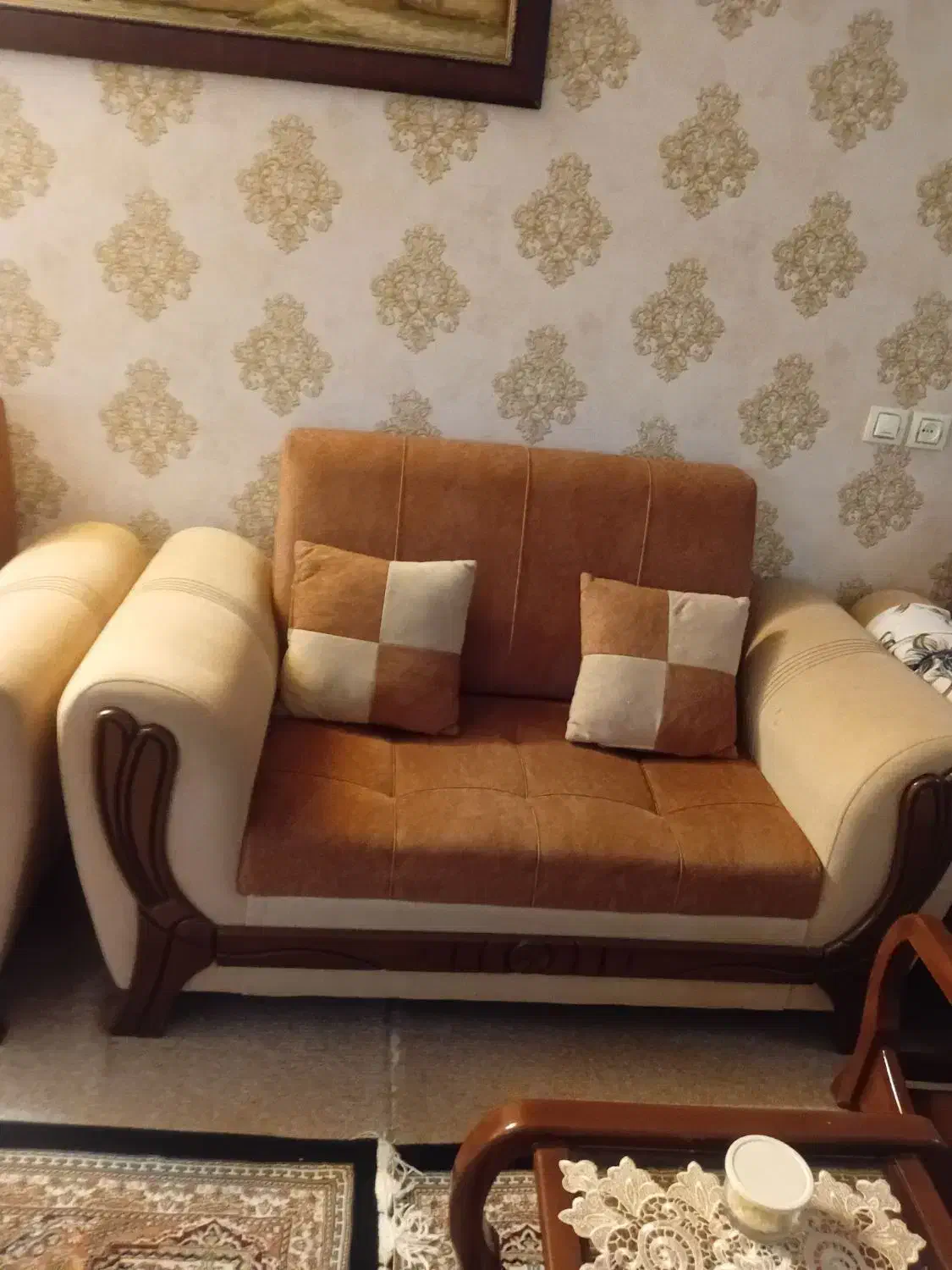 مبل ۷نفره|مبلمان خانگی و میز عسلی|نیشابور, فردوس شمالی|دیوار