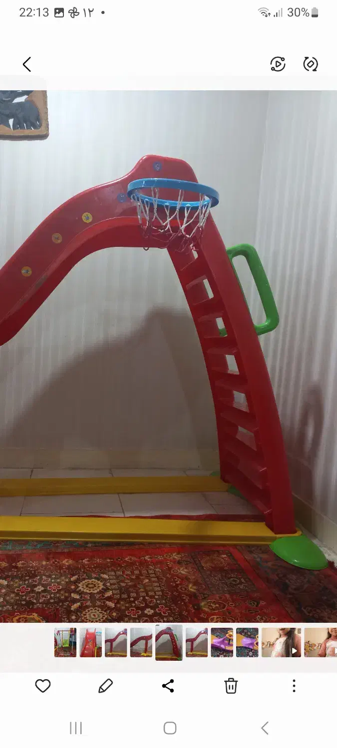 سرسره کودک|اسباب و اثاث بچه|اهواز, گلستان|دیوار