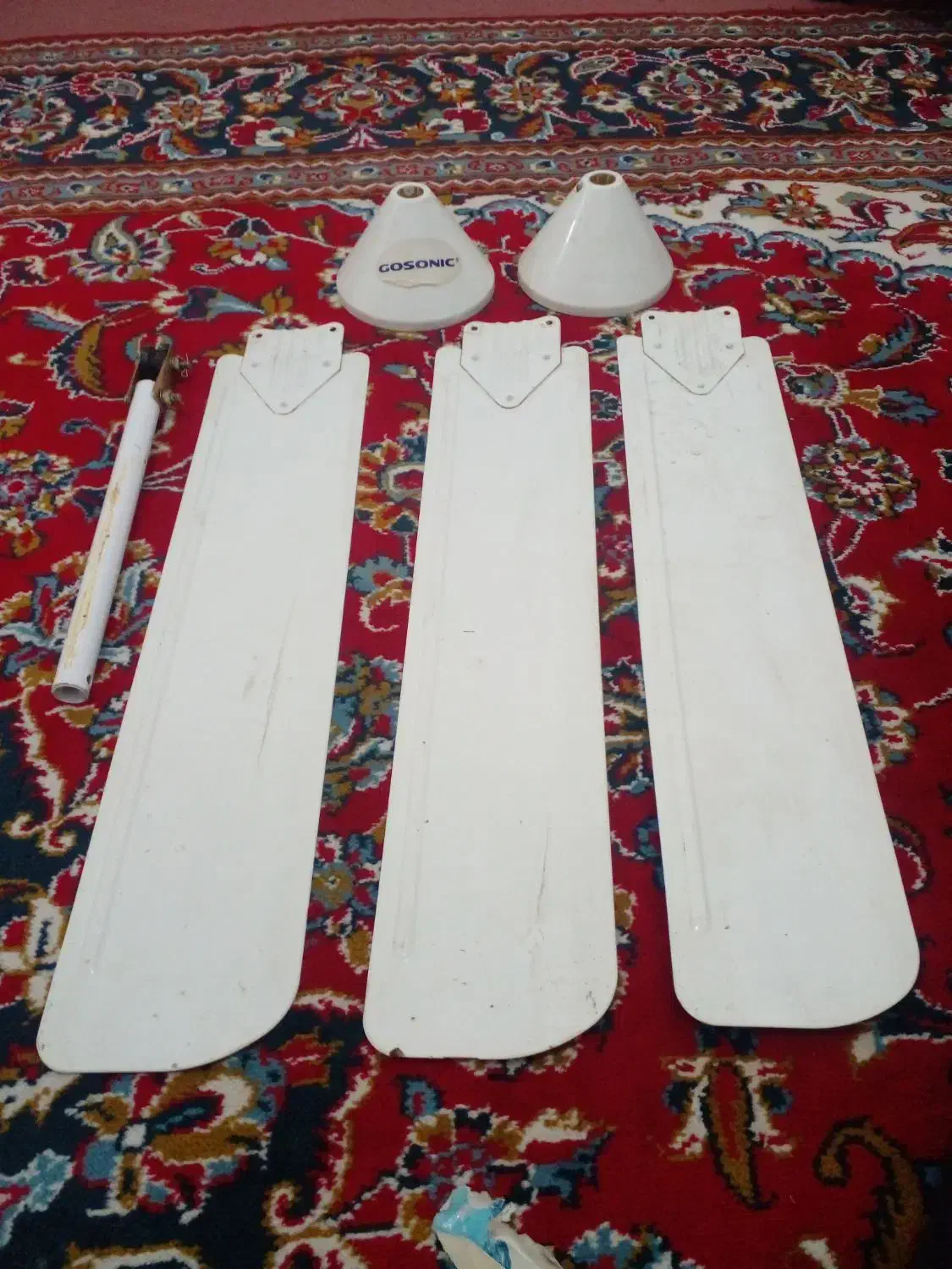 پره پنکه سقفی|پنکه و تصفیهکنندهٔ هوا|بجنورد, |دیوار