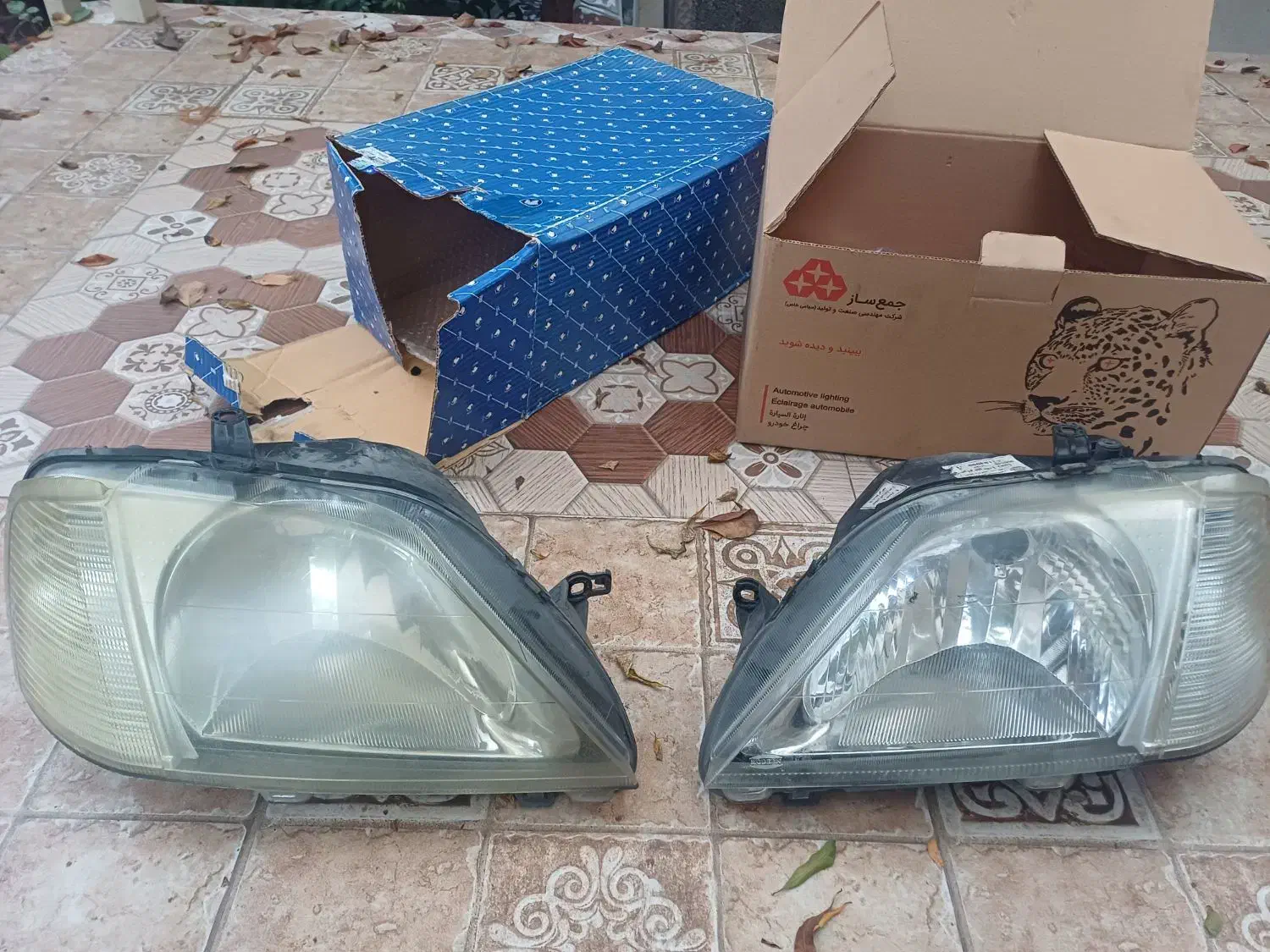 چراغ جلو ال ۹۰|قطعات یدکی و لوازم جانبی|رشت, چله خانه|دیوار