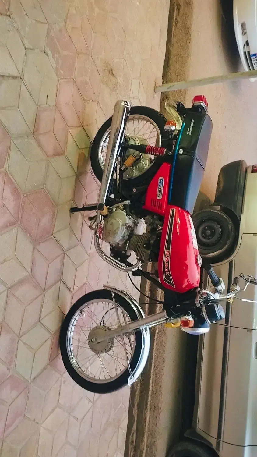 125طرح قدیم در حد خشک|موتورسیکلت|گمیشان, |دیوار