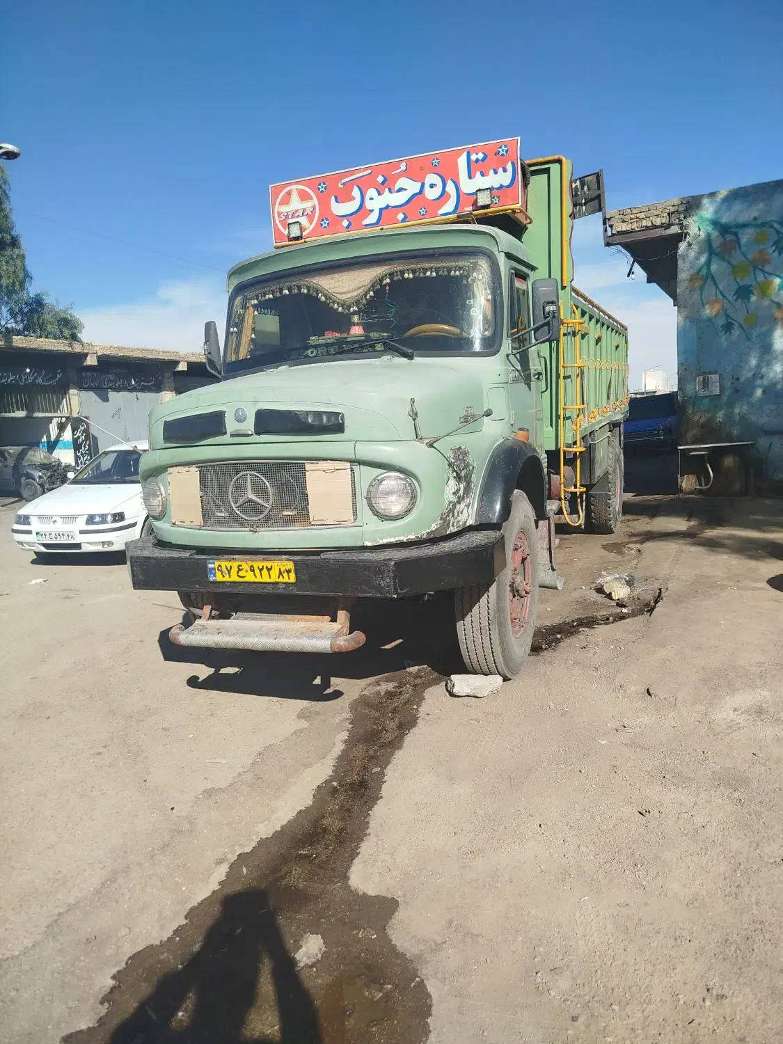 بنز تک باری مدل62شاسی سالم|خودرو سنگین|فسا, |دیوار