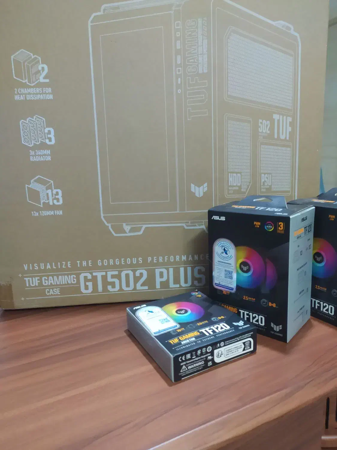 قاب کیس asus gt502 plus|قطعات و لوازم جانبی رایانه|پرند, فاز ۶|دیوار