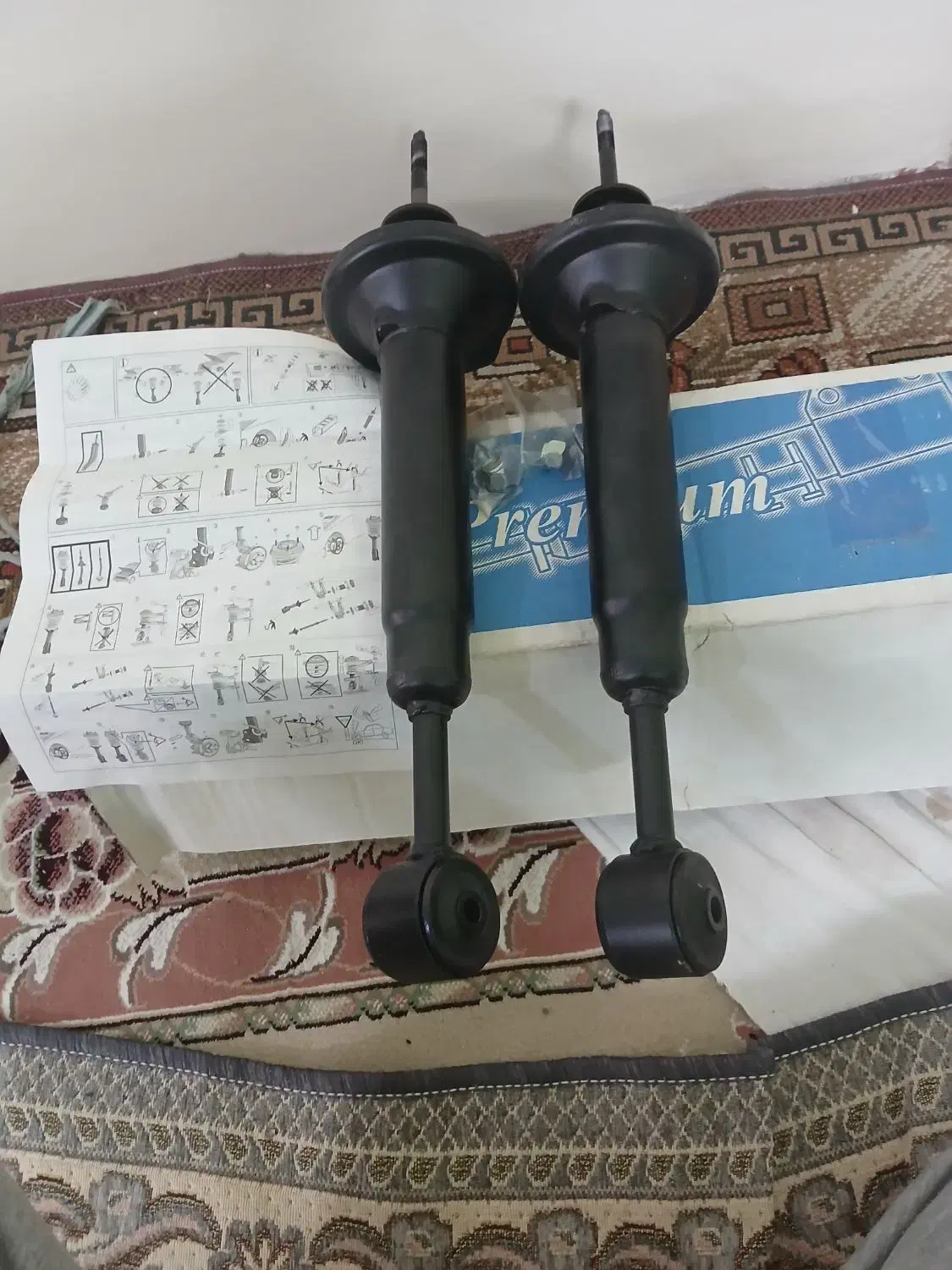 یک جفت کمک عقب پراید مارک KYB|قطعات یدکی و لوازم جانبی|تهران, مولوی|دیوار