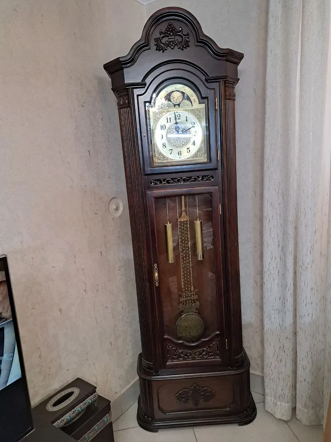 ساعت چوبی ایستاده|ساعت دیواری و تزئینی|ری, هاشم‌آباد|دیوار