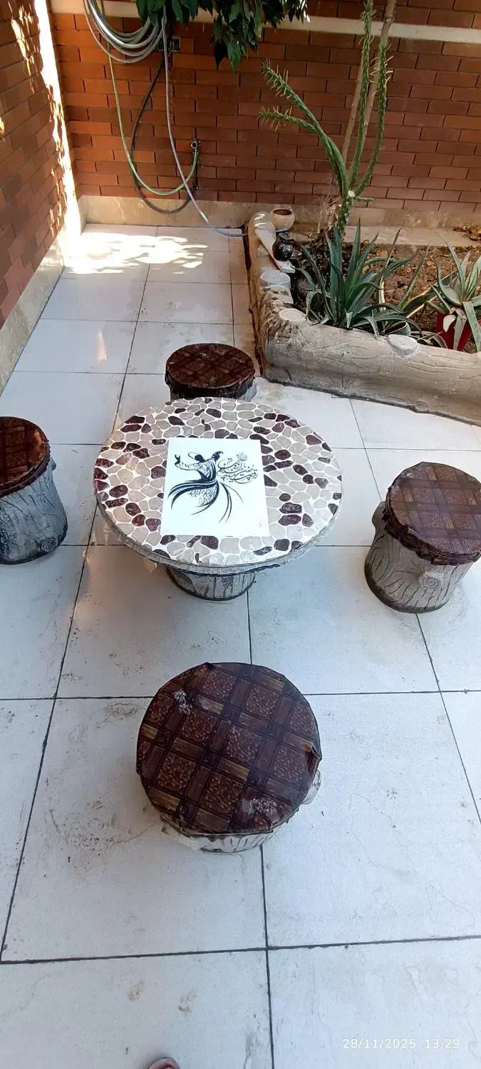 میز و صندلی چهارنفره|میز و صندلی غذاخوری|لردگان, |دیوار