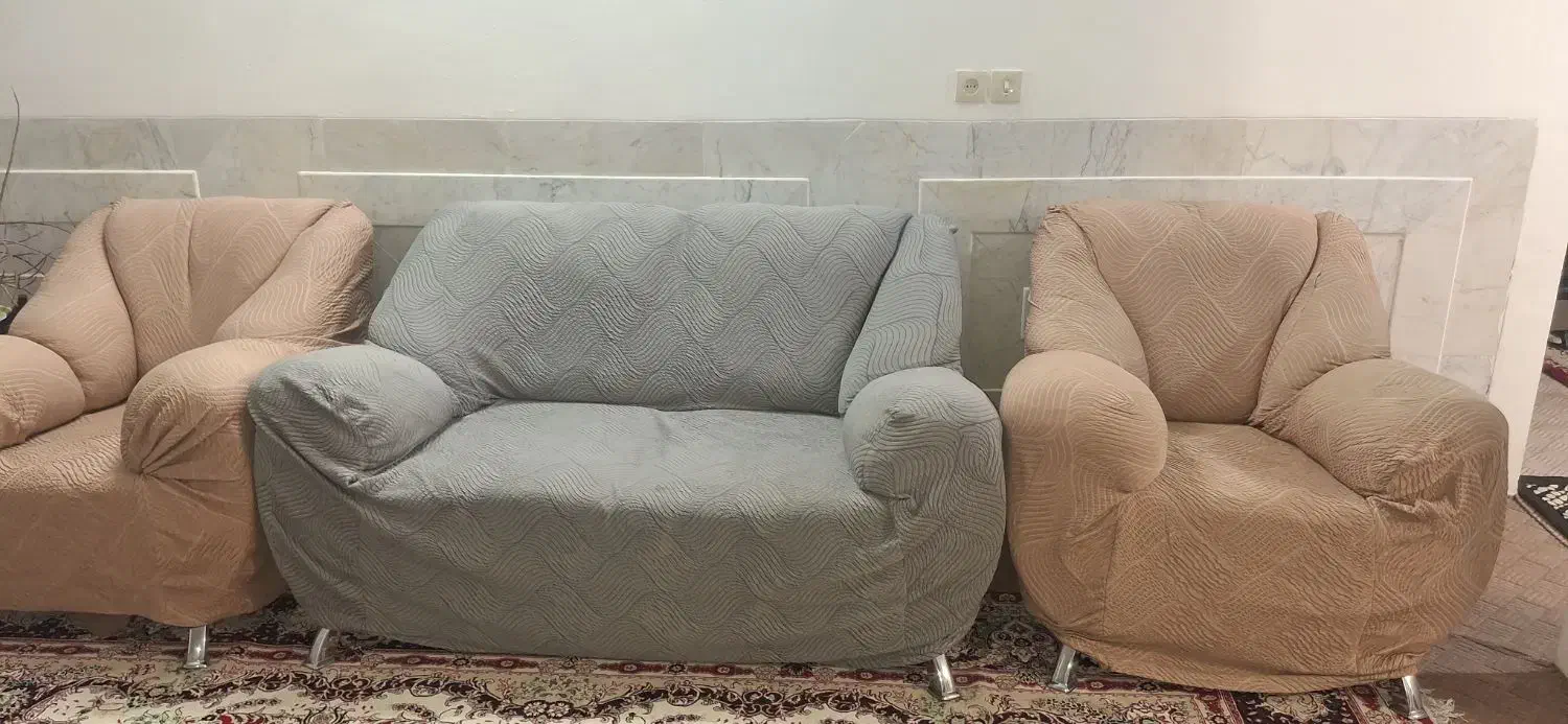 مبل|مبلمان خانگی و میز عسلی|لنجان, |دیوار